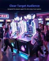 Prix d'usine FUNSPACES Magic Music Video Garantie 1 an Jeux d'arcade à monnayeur Machine à tambour musicale