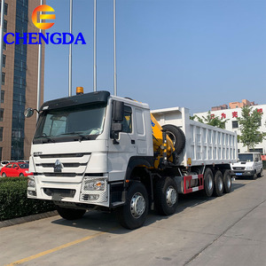 <span class=keywords><strong>Camion</strong></span> à <span class=keywords><strong>benne</strong></span> basculante Sinotruck Howo 8x4 <span class=keywords><strong>neuf</strong></span> avec <span class=keywords><strong>grue</strong></span> à vendre - Product Image 2