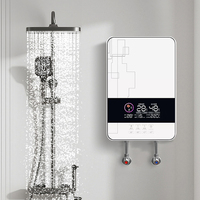 Appareils électroménagers - Chauffe-eau électrique instantané avec écran tactile et affichage numérique LED