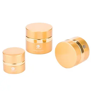 50g Custom Design Empty Cosmetic Aluminum Glass Hair Cream Containers Jar Supplier