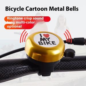 Accessori per campanello da bicicletta in plastica Super rumorosi per bambini carini Mountain bike scooter Balance bike-commercio all'ingrosso - Product Image 2