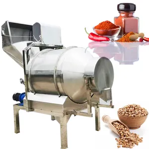 Dolomite powder drum flour mixer 55 gallon drum roller mixer drum shape mixer machine