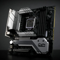 Carte mère CVN Z590M GAMING PRO V20 reconditionnée en gros, colorée, Intel Z590 LGA1200 10e/11e génération, ARGB Micro-ATX DDR4 128 Go