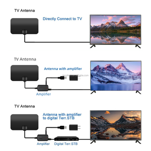 DVB-T DVBT-2 ISDB-T ATSC trong nhà TV Antenna VHF UHF khuếch đại nhà trên không kỹ thuật số TV tiếp nhận tăng cường - Product Image 6