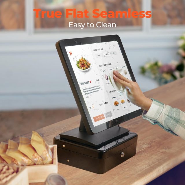 19-inch POS Touch Screen Monitor Is Widely Compatible and Can Be Used with Various Operating Systems. 1280x1024,Windows 11/10