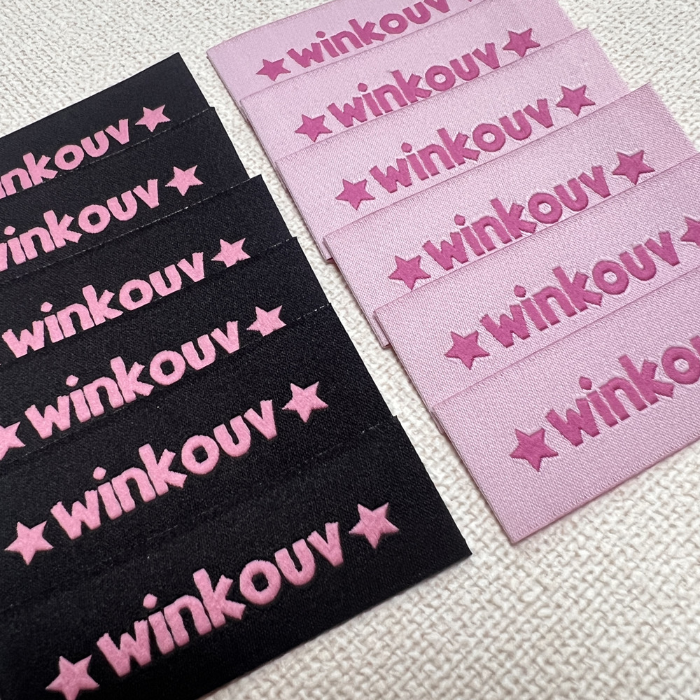 【CPGN STUDIO】back of neck Label Short Sleeve T Shirt Back Neck Labels - Customizable Textile Markers