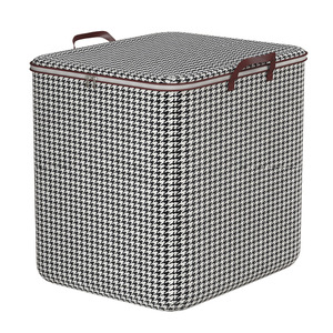 Clothing Organizer Storage Bag 110L 140L 180L Rectangle Waterproof Polyester Fabric For Quilts Clothes <b>Blankets</b> - Product Image 2