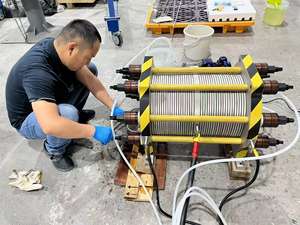 Générateur d'hydrogène 1Nm3/h Ensemble industriel Électrolyse de l'eau alcaline <span class=keywords><strong>Électrolyseur</strong></span> HydrogFuel Cell 99.9% H2 Usine d'hydrogène - Product Image 3