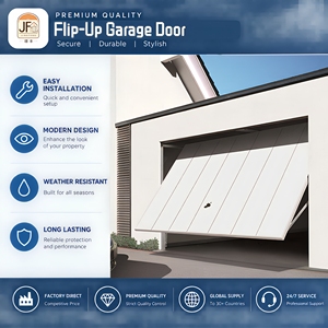 <span class=keywords><strong>Porte</strong></span> <span class=keywords><strong>de</strong></span> <span class=keywords><strong>garage</strong></span> moderne à panneau affleurant en alliage d'aluminium, à bascule, pour entrée résidentielle et extérieur - Product Image 1