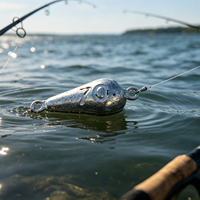 Plombs de pêche en fonte en forme de goutte d'eau 10g-200g, lestes en plomb pour la pêche en rivière et en mer, matériel de pêche en gros