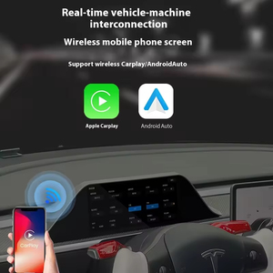 Tout-en-un intelligent 4K pour T-esla Model Y/3-Affichage du tableau de bord, connexion mobile, MP3, <span class=keywords><strong>DVD</strong></span> - Product Image 4