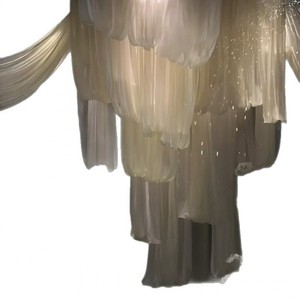 Thanh bãi biển Ngoài trời trang trí mái di chuyển cầu vồng Voan rèm treo rèm di chuyển Trần treo cho trang trí đám cưới bãi biển - Product Image 5