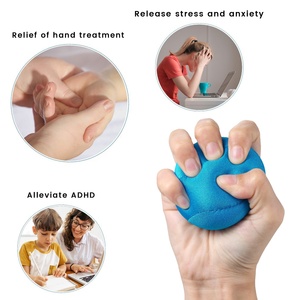 Palla Antistress Gigante per Adulti e Bambini, Giocattolo Morbido in TPR, Palla Sensoriale per Alleviare lo Stress, Terapia per ADHD e <span class=keywords><strong>Autismo</strong></span> - Product Image 4