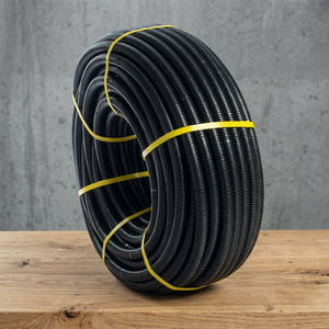Tubo Corrugato in PVC da 10m 16mm (Tupersa 070500016) Nero in Rotolo - Product Image 3