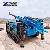 Mini-foreuse de carottage 70m avec moteur hydraulique pour le travail d'échantillonnage de sols et de roches