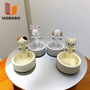 Uobobo Hình Con Mèo chân mèo con thỏ Thỏ Bunny nến chủ sở hữu tay lấy sự ấm áp - Product Image 2