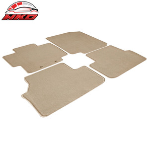 Tapis de sol pour Acura TL 04-08, tapis avant et arrière beige 4 pièces - Velours - Product Image 3