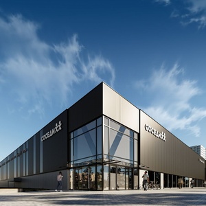 Estructura de Acero Prefabricada de Bajo Costo, Edificio de Oficinas, Almacenes y Talleres de Varios Pisos para Uso Industrial en <span class=keywords><strong>Trinidad</strong></span> y Tobago - Product Image 1