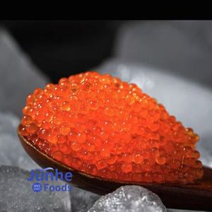 Huevas de Pescado Japonesas <span class=keywords><strong>Tobikko</strong></span> y Masago al por Mayor, Huevas de Pescado de Colores con Sabor Dulce y Picante, Sushi para Niños, Empaque en Caja Congelada - Product Image 1