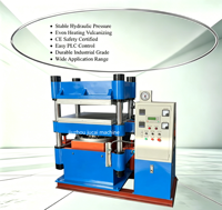 Presse hydraulique industrielle pour la vulcanisation des plaques, machine de pressage à chaud pour la fabrication de produits en caoutchouc et le moulage de joints toriques et de semelles en caoutchouc