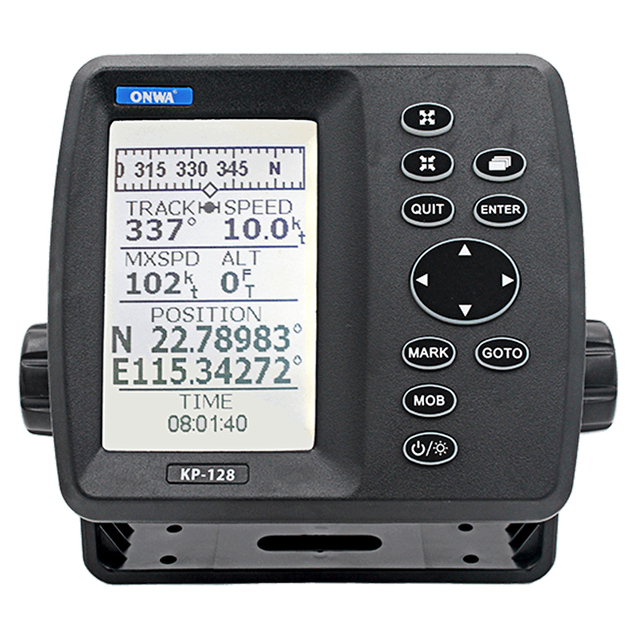 ONWA Marine GPS Navigator LCD Display CN Compact and Cost-effective Accurate Positioning Multi-language Multiple Display Modes