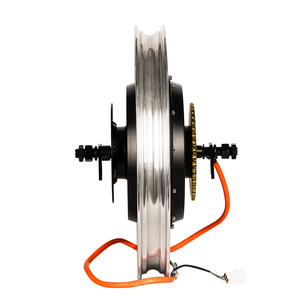 Kit de conversion moto à moteur moyeu hybride sans balais à aimant permanent 72V 3000W 17 pouces étanche IP67, modèle YM-HY-173000 - Vente chaude - Product Image 2