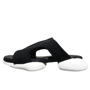 Nuevas Sandalias Deportivas Negras Premium, con Plataforma, Tejido Elástico, Punta Abierta, Estilo Casual - Product Image 2