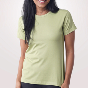 Camiseta de Mujer con Estampado Personalizado, 100% Algodón, Cuello Redondo, Manga Corta, Ropa Casual, Tela de Alta Calidad - Product Image 1