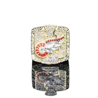 Bagues de championnat vintage classiques en alliage plaqué or des Detroit Red Wings 2002, bijoux sportifs pour cadeaux de fête, vente en gros