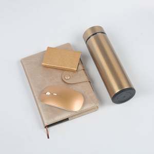 Hot Selle Custom Business Gift <b>Sets</b> Vacuum Cup Name Card Holder <b>Notebook</b> Pen Mouse <b>Set</b> - Product Image 5