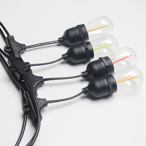 Hight chất lượng không thấm nước Hight Độ sáng mở rộng 4 bộ nhiều màu S14 LED bóng đèn chuỗi ánh sáng - Product Image 4