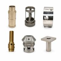 Pièces de prototypage sur mesure de précision usinées CNC, usinage par perçage, laiton, acier inoxydable, aluminium, brochage, électroérosion à fil, sablage