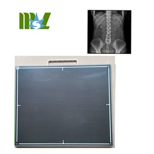 Fabricants de matériel médical Détecteur numérique sans fil à rayons X 17*17 pouces, détecteur portable intelligent à écran plat à rayons X
