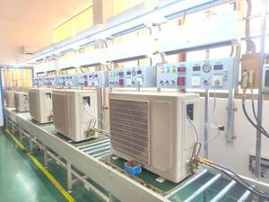 เครื่องปรับอากาศพลังงานแสงอาทิตย์แบบแยกส่วนหลายโซน 3 หัวต่อ 30000btu 36000btu 1.5hp สำหรับบ้านพักอาศัย วิลล่า ภายนอกอาคาร และโรงแรม รุ่น H - Product Image 5