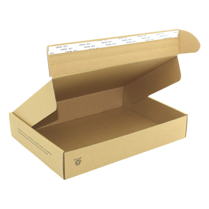 กล่องกระดาษลูกฟูกพร้อมส่ง พิมพ์โลโก้ได้  บรรจุภัณฑ์กระดาษคราฟท์รีไซเคิล กล่องไปรษณีย์สำหรับจัดส่ง - Product Image 1