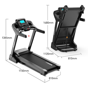 OEM/ODM 2.5HP Electronic Semi Commercial 20km High Speed Fit Body Strong Running Machine - Product Image 2