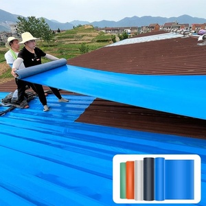 Membrane d'étanchéité en PVC, isolante thermiquement, auto-adhésive, anti-fuite et anti-UV pour toitures en tuiles d'acier colorées - Product Image 1