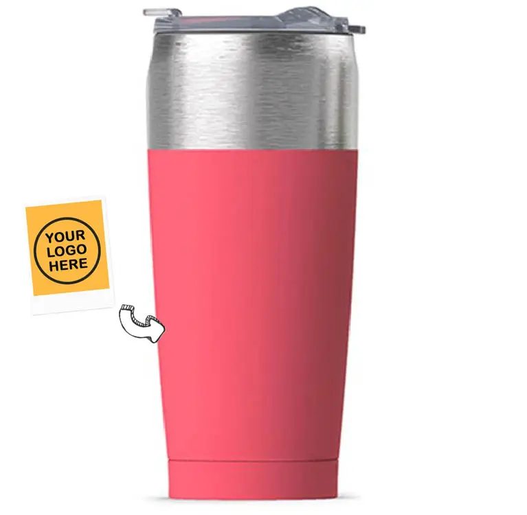 20 Oz Roestvrijstalen Geïsoleerde Koffiemok Met Deksel Merchandise Cups Houden Drankjes Koud En Warm Op Maat Logo Waterfles