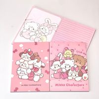 Carnet d'exercices A5 Kawaii Mikko Colorfour, bloc-notes, agenda, papeterie scolaire, fournitures scolaires, rentrée scolaire, cadeaux pour enfants