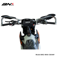 BRZ New Dirt Bike Electric Single Cylinder Air Cooling 4 Stroke 300cc Gas Fuel CDI Chain Motocross Enduro Off-Road >80km/h Adult