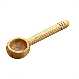 Cuillère à café en bois écologique avec long manche, cuillère doseuse réutilisable, finition miroir, capacité 10ml/20ml/30ml - Product Image 6