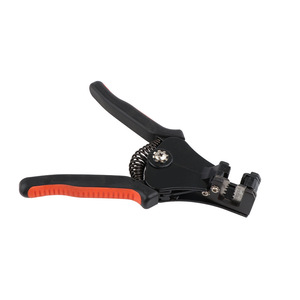 <b>Wire</b> <b>Stripper</b> 7 Inches Carbon Steel Blade Soft Grip Handle Front Entry For 16 Awg <b>Wire</b> Cutting Stripping Unshielded Ribbon - Product Image 2