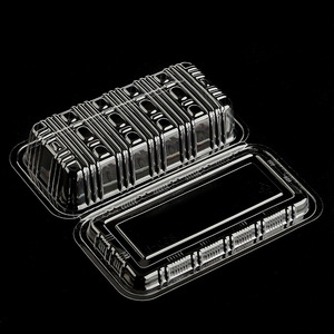 กล่องพลาสติกแบบใช้แล้วทิ้ง PET สำหรับบรรจุเนื้อสด อาหาร ไส้กรอก ปลาสด  แบบกำหนดเองได้ - Product Image 4