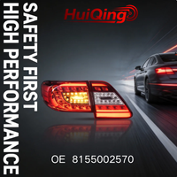 Feux arrière LED de haute qualité pour Toyota Corolla 2011-2013, feux arrière modifiés, feux de stop, ensembles de feux arrière