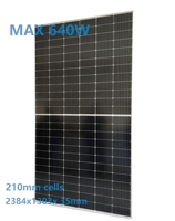 Jinko JA Canadina Trina Longi 610W 620W Module de panneau solaire PV sur le toit Meilleure qualité Prix compétitif Demi-cellule PERC 550W Verre