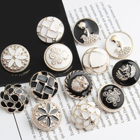 Boutons de couture luxueux et écologiques, directement de l'usine, avec perles en plastique et décoration en maille pour vêtements