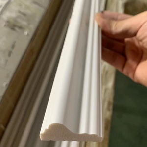 Лидер продаж, белый прайм-винил, ПВХ плинтус, литье плинтуса из МДФ, отделка и формование дверной рамы - Product Image 6