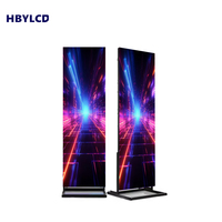 Afficheur LED portable d'intérieur avec contrôle WIFI USB, écran LED portable P2.5mm