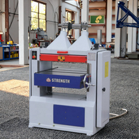 Raboteuse industrielle de haute qualité pour bois, avec tête de coupe spirale, largeur maximale 630 mm, moteur 7,5 kW, table coulissante haute performance