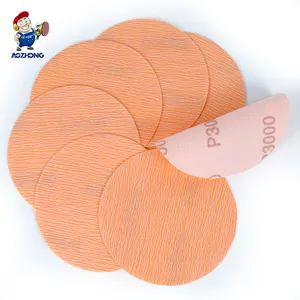 Papel de lija seco y húmedo Disco de papel de lija súper suave de 3-6 pulgadas Tamaño y forma personalizables compatibles